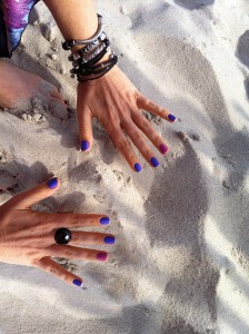 Col's rebellious beach nails